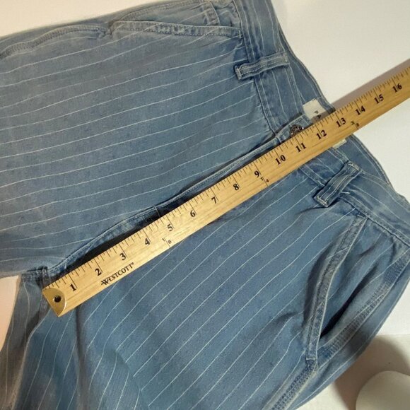 Pacsun Striped Mom Jeans Blue and White Size 26 - Picture 11 of 11
